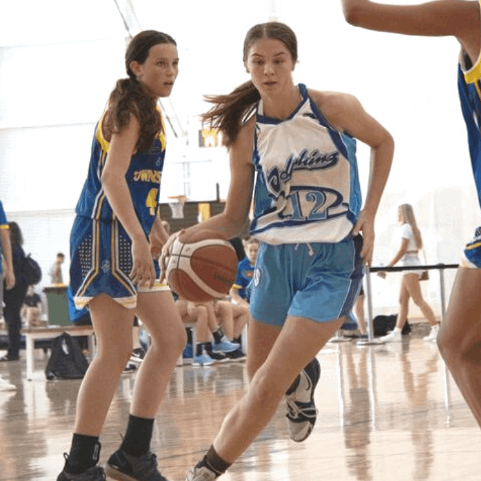 Cairns Dolphins U18 Player at the 2020 State Champs on the Gold Coast
