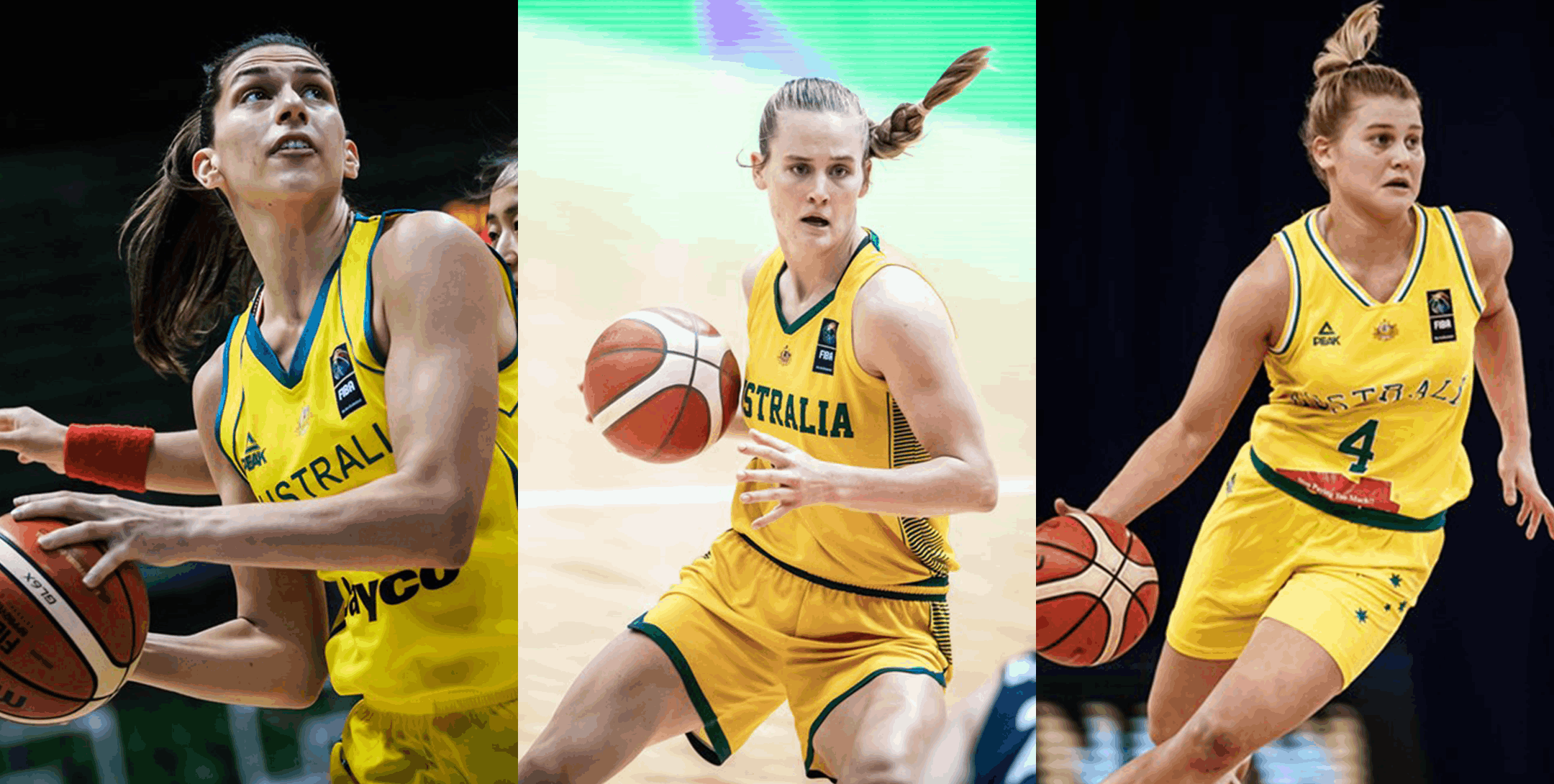 Marianna Tolo, Kristy Wallace and Shyla Heal